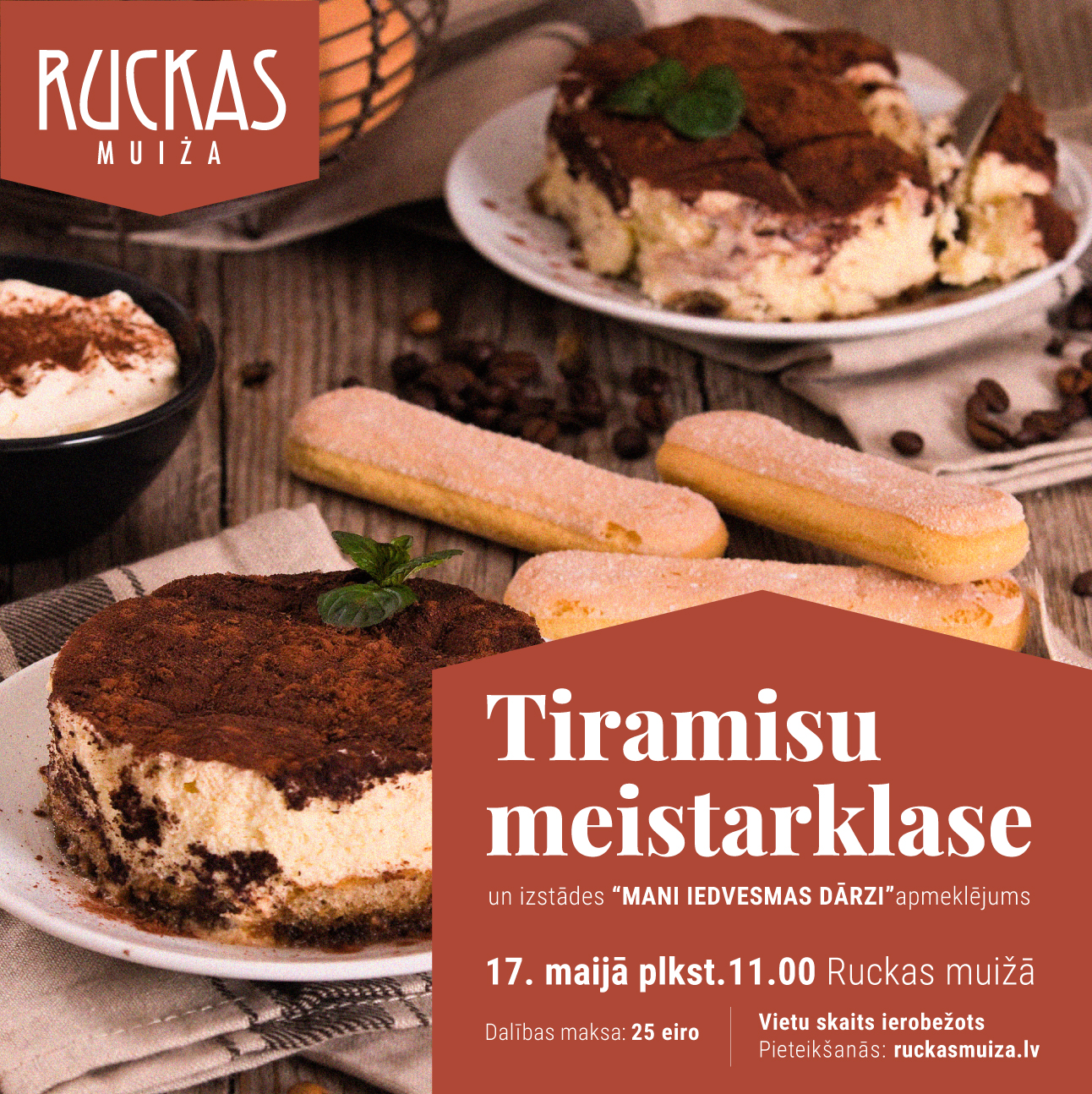 Tiramisu meistar&shy;klase